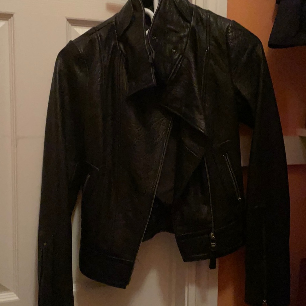 Mackage leather jacket